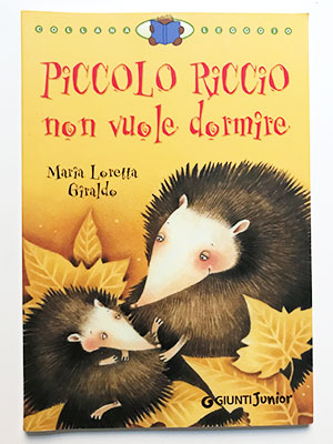 Piccolo riccio non vuole dormire poster